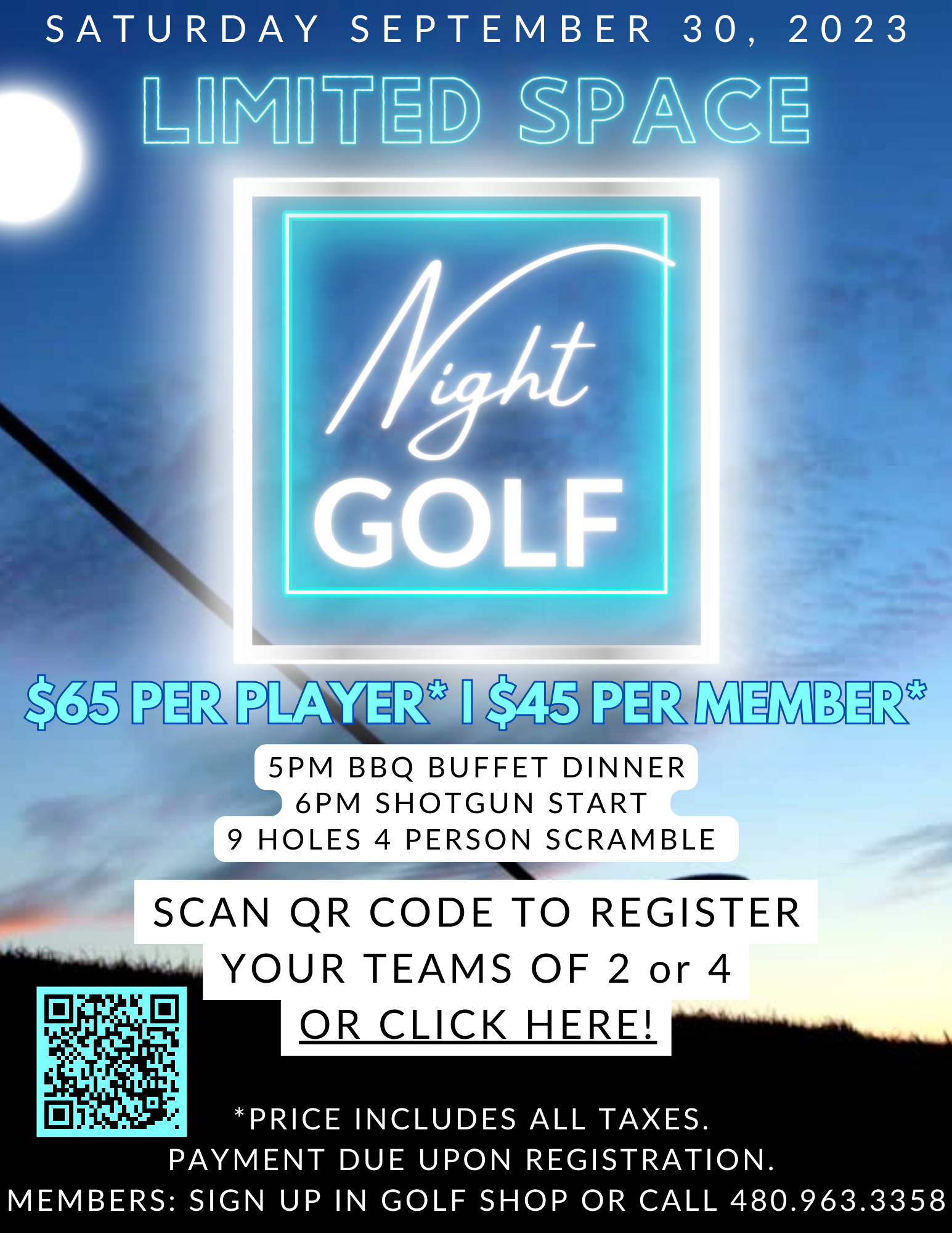 night golf 2023 email
